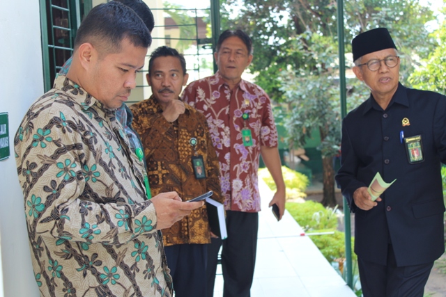 Kunjungan Ketua Pengadilan Tinggi Pekanbaru ke Pengadilan Negeri  Pelalawan