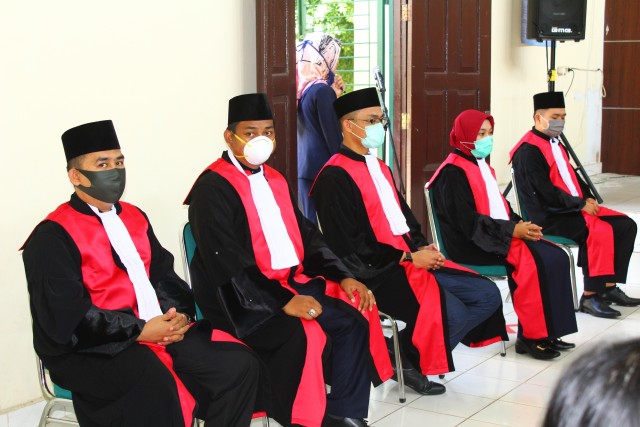 Pengambilan Sumpah/Janji Jabatan dan Pelantikan Hakim Pengadilan Negeri Pelalawan